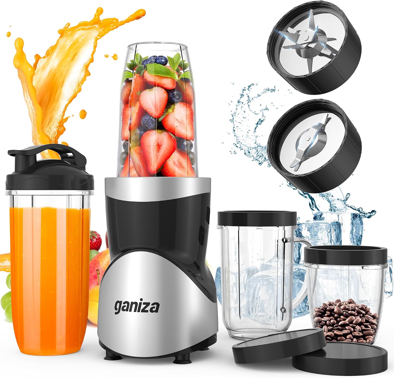 Ganiza Smoothie Blender, 900W