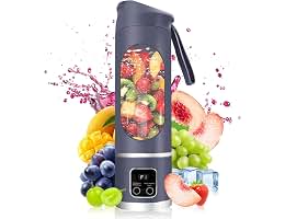 Pakay Personal Blender 500ml, USB-C, Ice Crush | BPA-free PCTG cup,304SS blades,50W ice crush,USB-C rechargeable,500ml lightweight,for gym/outdoor/beach/office/travel: Home &amp; Kitchen