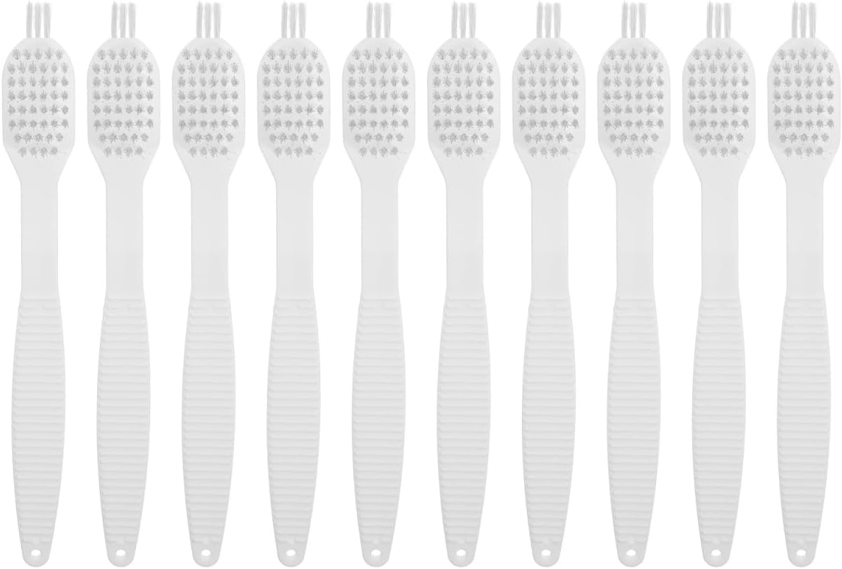 Unomor 10 pcs Juicer Cleaning Brush Set Flexible Slim Nylon Cleaning Brush for Soy Milk Machines Blender Corners Coffee Pot and Kitchen Appliance Deep Cleaning