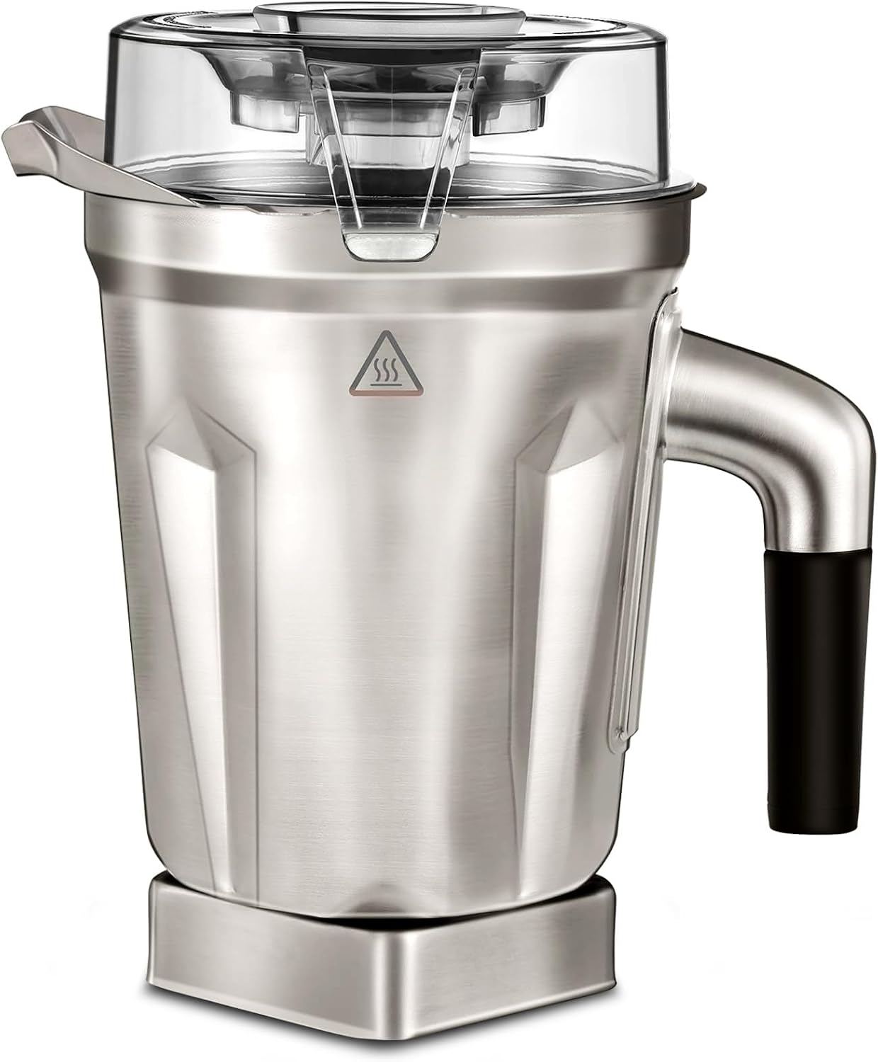 Pure Realm 64-Ounce Stainless Steel Container for Vitamix Blenders